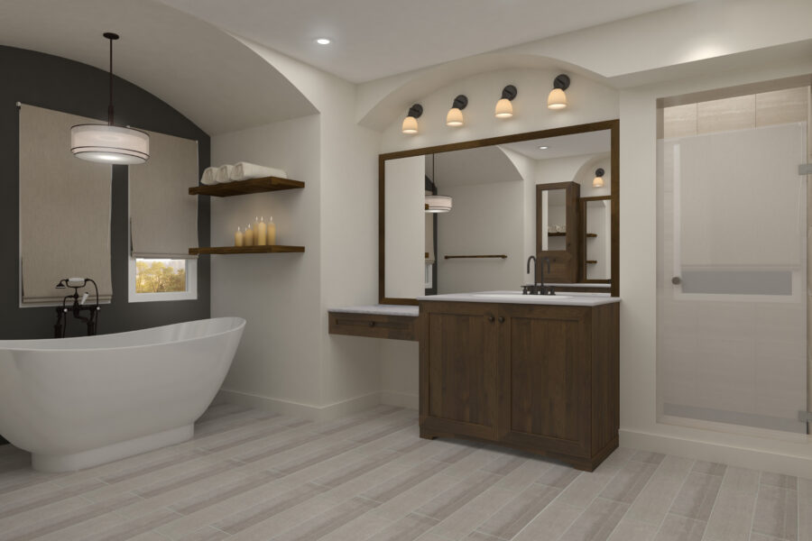 Simi Valley Contemporary Kitchen & Bathroom Remodel